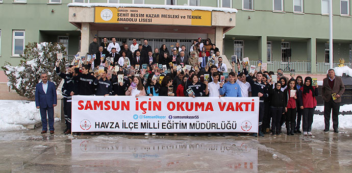 Samsun için Okuma Vakti Sağlık Meslekte Yapıldı