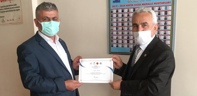 Samsun İli Muhtarlar Dernek Başkanından Çavdar’a Ziyaret
