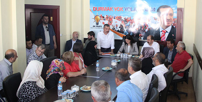 Samsun Milletvekili Çiğdem Karaaslan Havza’da