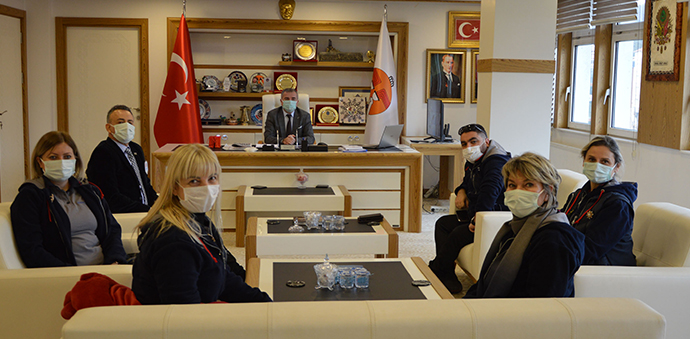 Samsun Rotary Kulübünden Başkan Özdemir’e Ziyaret