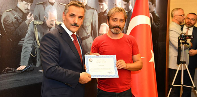 SAMSUN VALİLİĞİNDEN GAZETEMİZE TEŞEKKÜR BELGESİ