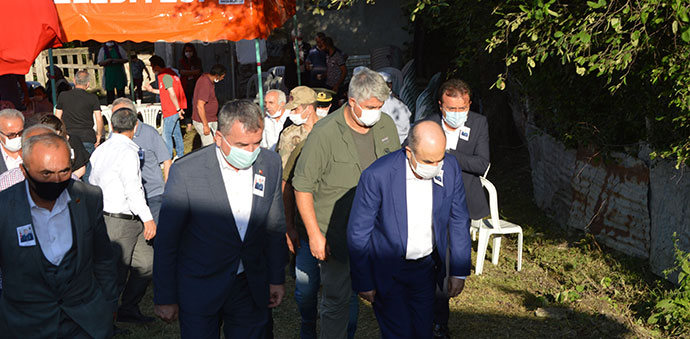 Samsun Valisi Dağlı Ve Ak Parti Samsun Milletvekili Kırçalı’dan Taziye Ziyareti