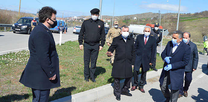 Samsun Valisi Osman Kaymak Havza’da İncelemelerde Bulundu