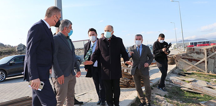 Samsun Valisi Zülkif Dağlı Havza OSB’Yi Ziyaret Etti
