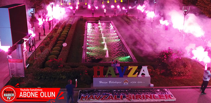 Samsunspor’un 55. Yaşında Havza’da Meşaleli Kutlama- Video Haber