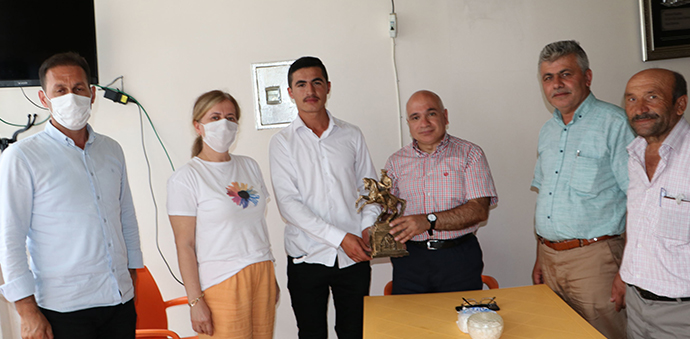 SBB Tarımsal Hizmetler Daire Başkanı Korkmaz Havza Muhtarları Derneğine ziyaret
