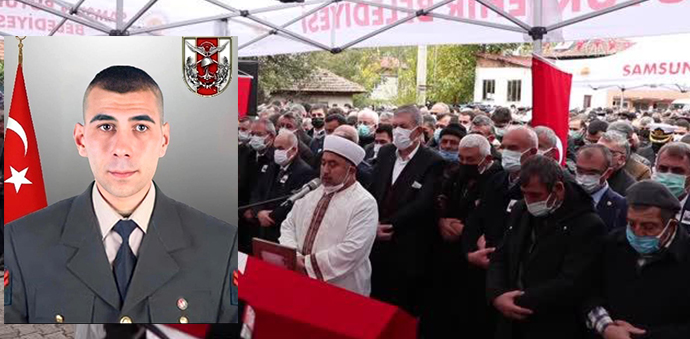 Şehit Piyade Uzman Çavuş Harun Çalışkan Bekdiğin'de Toprağa Verildi