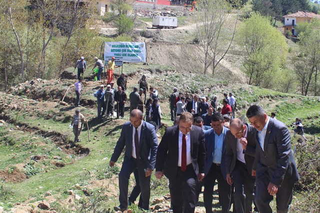 Şehit Cemal Şahin İçin Hatıra Ormanı Oluşturuldu