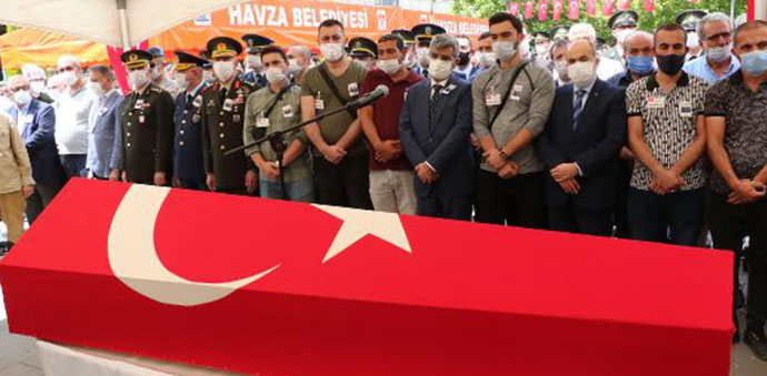 Şehit Hava Piyade Astsubay Çavuş Demirci, Uğurlandı