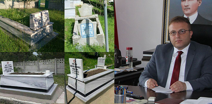 Şehit Mezarları Yenileniyor