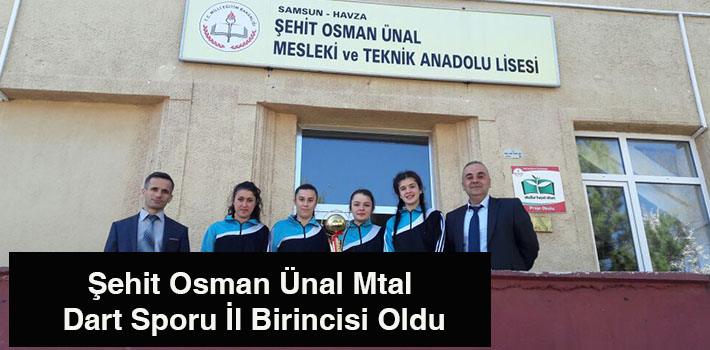 Şehit Osman Ünal Mtal Dart Sporu İl Birincisi Oldu
