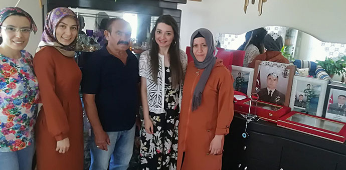 Şehit Yakınları Ve Gazilere Hizmet Birimi Faaliyetlerine Devam Ediyor