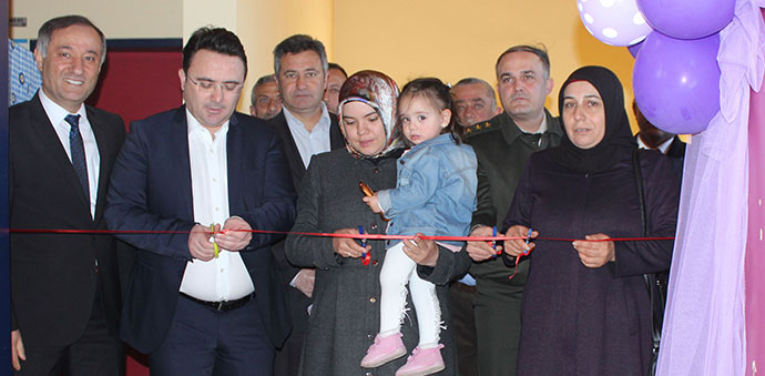 Şehit’in Adı Okul Salonuna Verildi