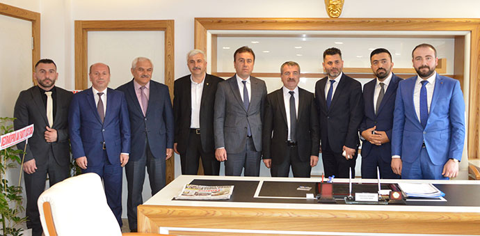 Sevdamız Samsun Platformundan Başkan Özdemir'e ziyaret