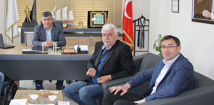 Şoförler Odasından Havza TSO’ya Ziyaret