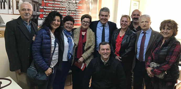 Süheyl Batum, ADD Havza Şubesini Ziyaret Etti