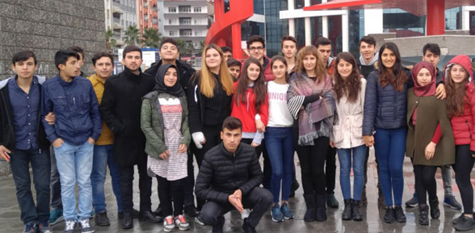 Ticaret Meslek Lisesi Öğrencileri Samsun’u Gezdi