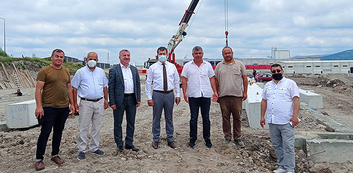 TKDK Samsun İl Koordinatörü Turan Havza OSB’de İncelemelerde Bulundu