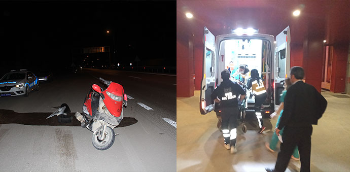 Trafik Kazası, 1 Ölü 1 Yaralı