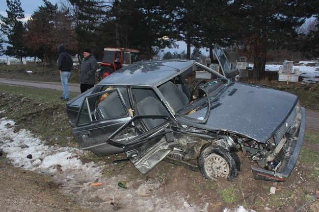 Trafik Kazası 5 Yaralı