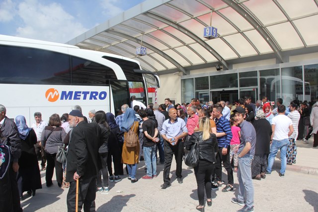 Turizm Lisesi Öğrencileri Staj İçin İlçeden Ayrıldılar