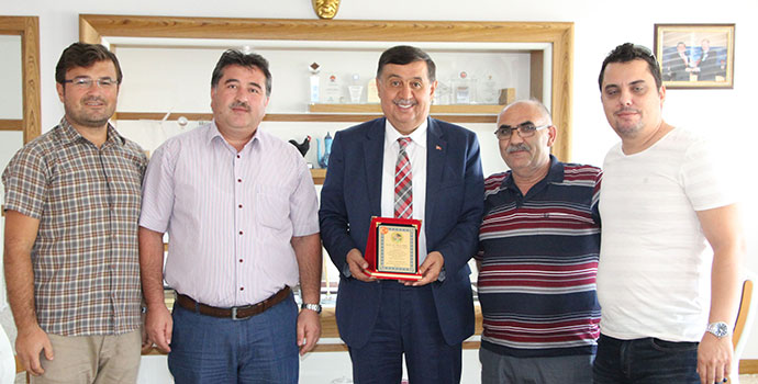 Turizm Lisesi’nden Başkan İkiz’e Ziyaret