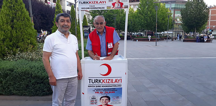 Türk Kızılay Havza Temsilciliği Stant Açtı