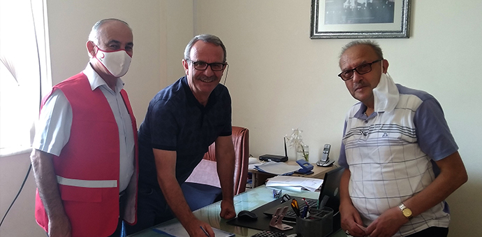 Türk Kızılay Havza Temsilciliği İlk Vekaleten Kurban Bağışını Aldı