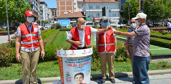 Türk Kızılayı Havza Temsilciliğinden Vekaleten Kurban Çalışması