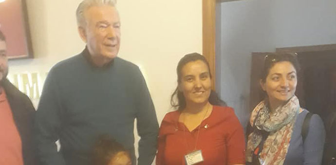 Uğur Dündar Havza’ya Geldi