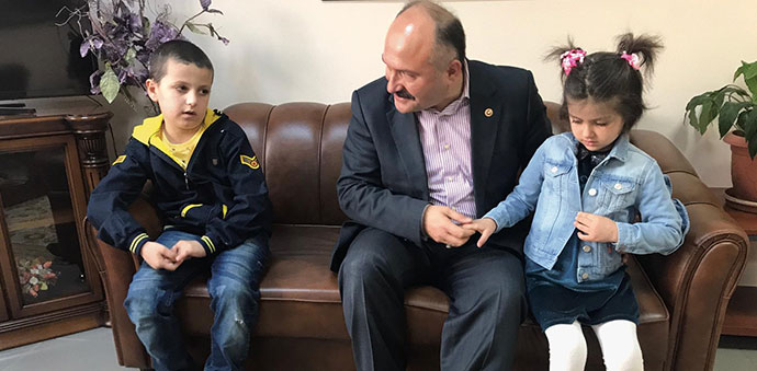 Usta, Havzalı Çocukları Bağdat’ta Buldu