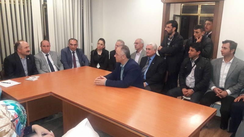 Usta, Havzalılar Derneğini Ziyaret Etti