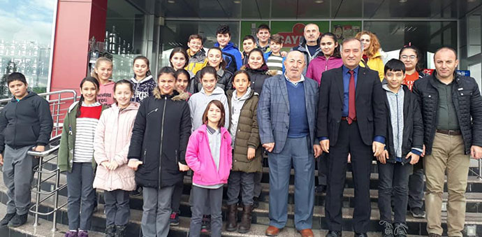 Vakıfbank Atatürk Ortaokuludan Sözenler Semavere Ziyaret