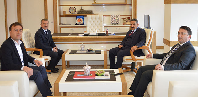 Vali Kaymak’tan Başkan Özdemir’e Ziyaret
