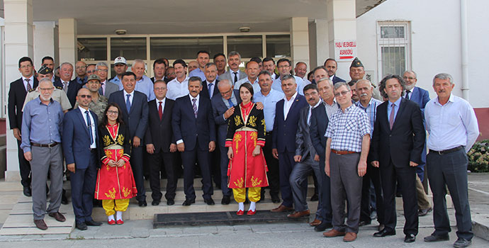 Vali Osman Kaymak Havza'yı Ziyaret Etti