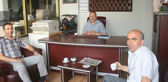 Vergi Dairesi Müdürü Sarıerikli’den İadeyi Ziyaret