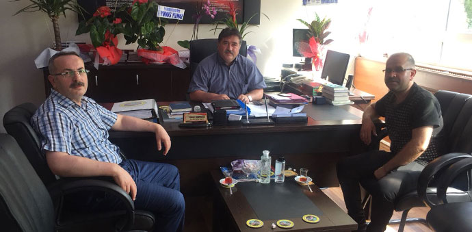 Vezirköprü Milli Eğitim Müdürü Ahmet Demircan’a Hayırlı Olsun Ziyareti.