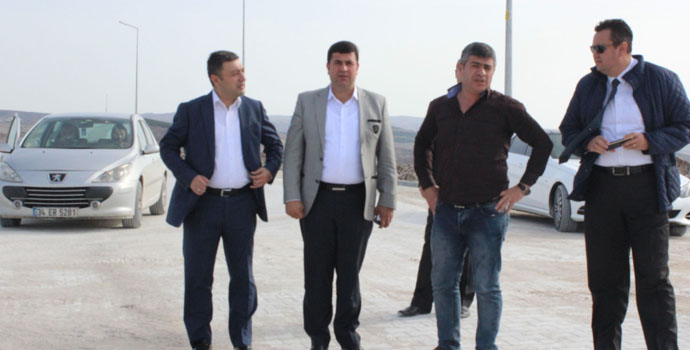 Yatırımcılar Havza Organize Sanayi Bölgesini İnceledi