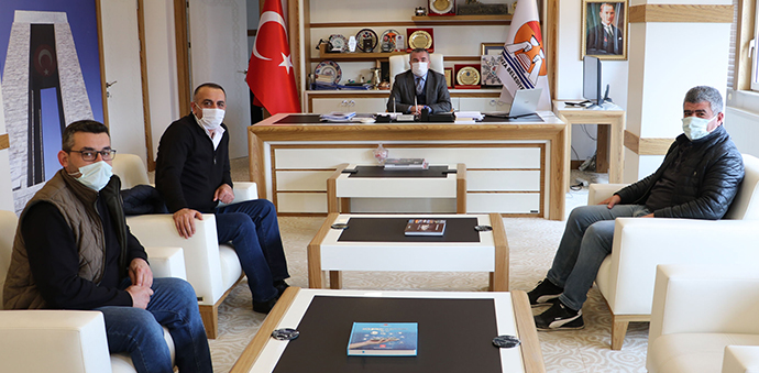 Yatırımcılardan Havza Belediye Başkanı Özdemir’e Ziyaret