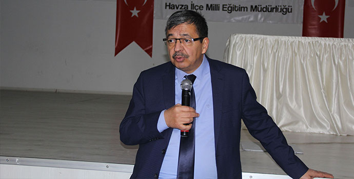 Yazar Hayati İnanç Havza’da Seminer Verdi