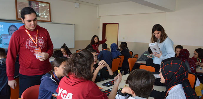 YGA’lı Gençlerden Bilim Eğitimi