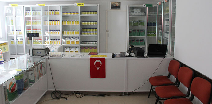 Ziraat Odası İlaç Satış Alanını Yeniledi