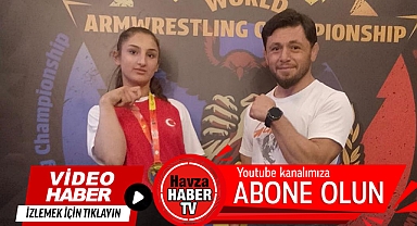 Havzalı Şaziye Demir, Samsun'u Dünya Şampiyonasında Gururlandırdı