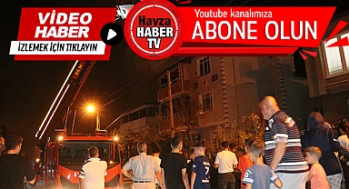 Üç Katlı Binanın Çatı Katında Çıkan Yangın Kısa Sürede Söndürüldü